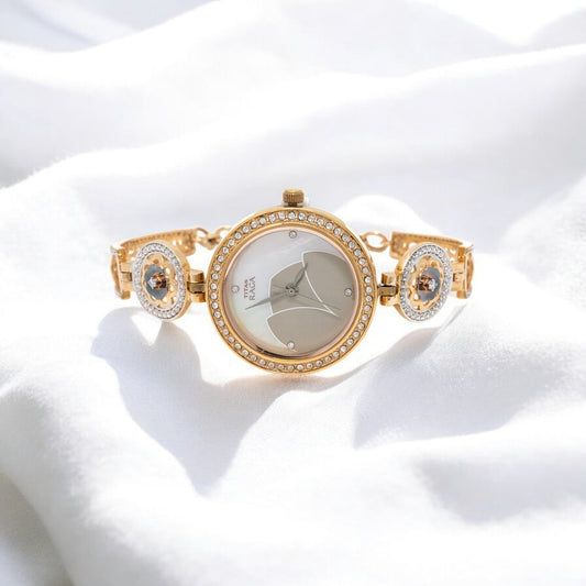 STUDDED WATCH 18K
