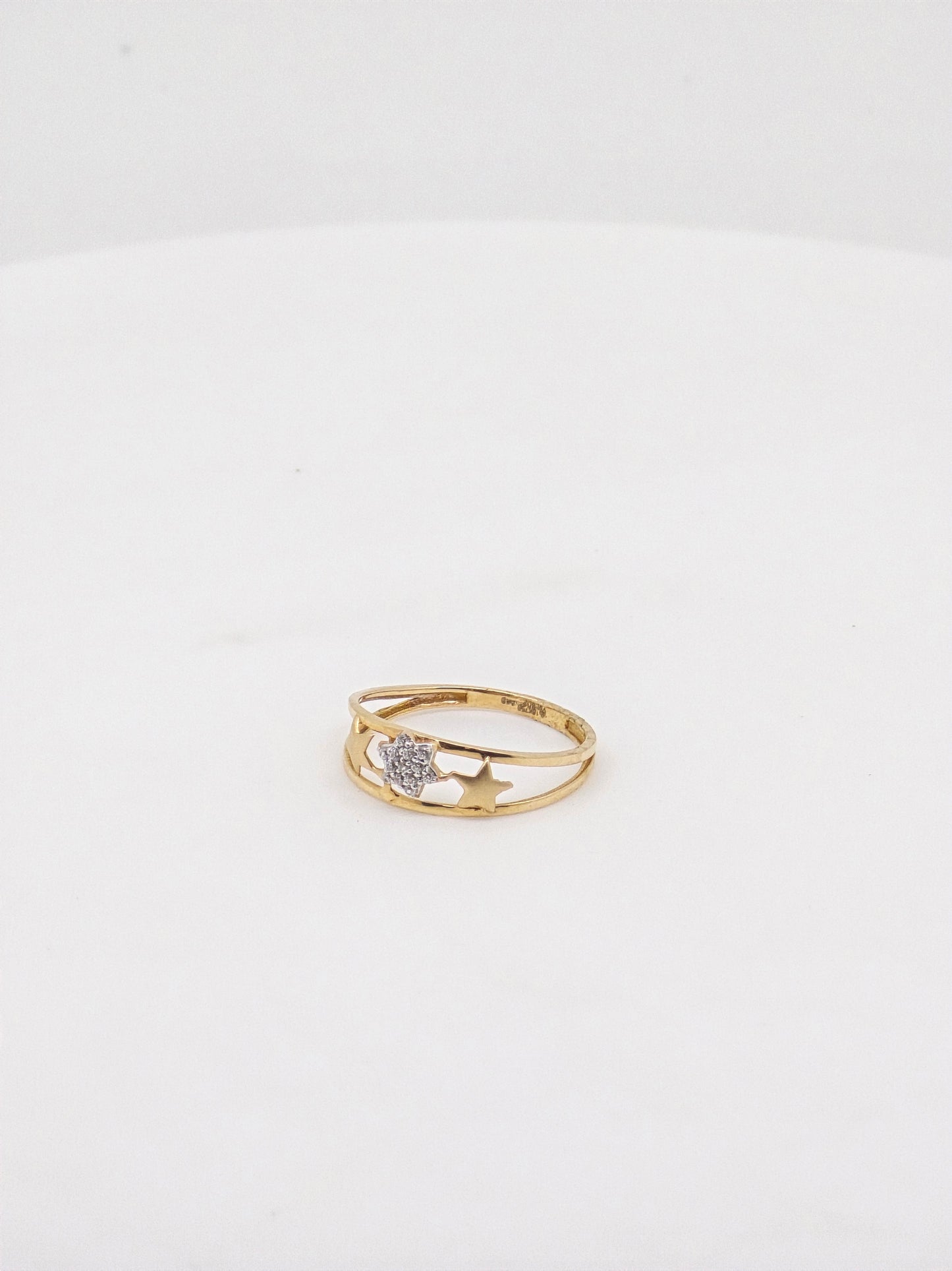 CZ RING 18K SRJ-RL-2728