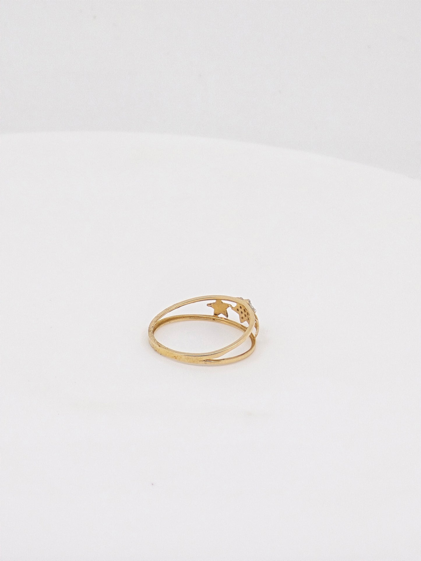 CZ RING 18K SRJ-RL-2728